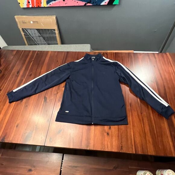 Champion Duo Dry Men's Navy Track Jacket, Medium - Picture 1 of 5